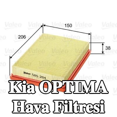 VALEO Hava filtresi — Kia Optima
