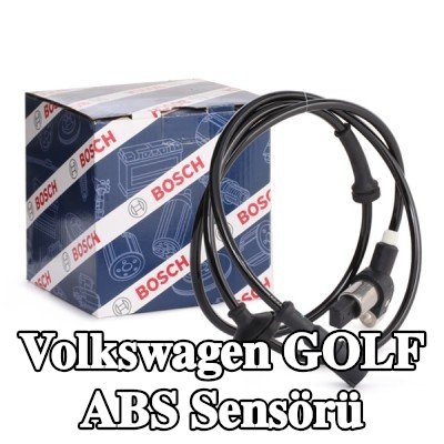 BOSCH ABS sensörü Arka Aks, kablo ile — 1990 Volkswagen Golf