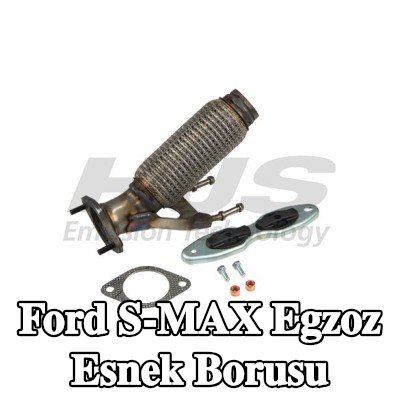 HJS Egzoz esnek borusu Çıkış, sabitleme malzemesi ile — Ford S-max