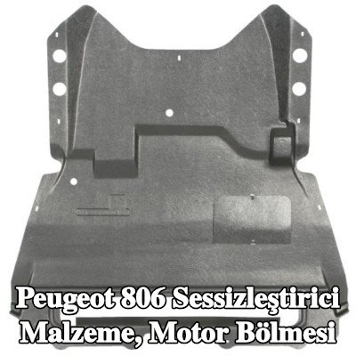REZAW PLAST Sessizleştirici Malzeme, motor bölmesi Motor Bölmesi, Alt — Peugeot 806