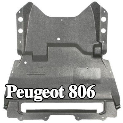 REZAW PLAST مادة عازلة للصوت, حجرة المحرك, السفلي — Peugeot 806