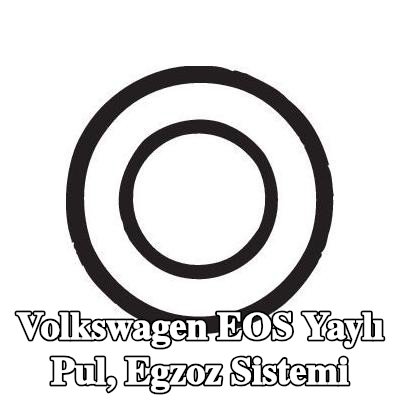 BOSAL Yaylı pul, egzoz sistemi — 2006 Volkswagen Eos