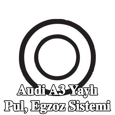 BOSAL Yaylı pul, egzoz sistemi — 2004 Audi A3