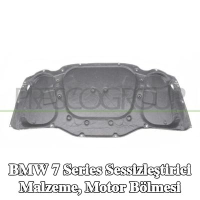 PRASCO Sessizleştirici Malzeme, motor bölmesi Kaput — 2003 BMW 7 Series