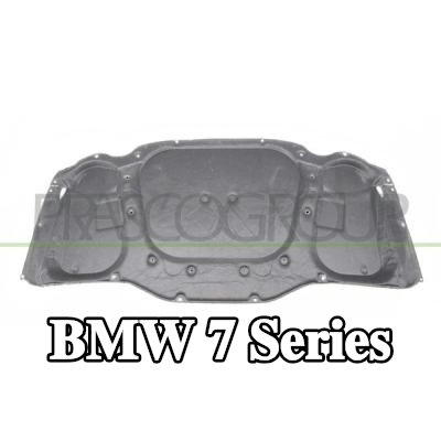 PRASCO مادة عازلة للصوت, حجرة المحرك غطاء المحرك — 2003 BMW 7 Series