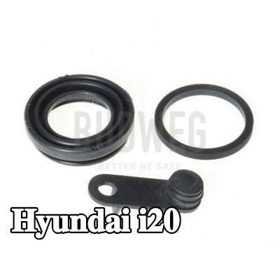 BUDWEG CALIPER حشية مانعة للتسرب، مكبس مقياس الفرامل — 2012 Hyundai i20