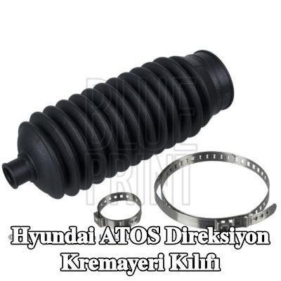 BLUE PRINT Direksiyon kremayeri kılıfı Ön Aks Sol, kelepçeli — Hyundai Atos