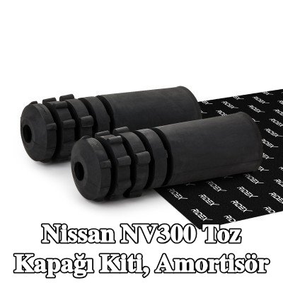 RIDEX Toz kapağı kiti, amortisör Ön Aks — Nissan Nv300