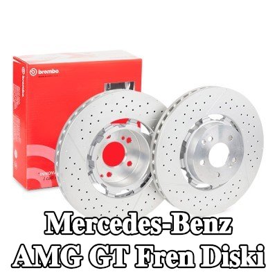 BREMBO Fren diski Prime, Outer Diameter: 360mm, Alüminyum Fren Diski Göbeği, içten havalandırmalı, oluklu/delikli, iki parçalı fren diski, Kaplamalı — 2016 Mercedes-Benz Amg Gt