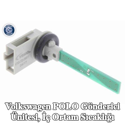 VEMO Gönderici Ünitesi, iç sıcaklık Orijinal VEMO Kalitesi — Volkswagen Polo