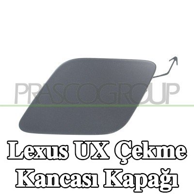 PRASCO Çekme kancası kapağı Sağ Ön — 2018 Lexus Ux