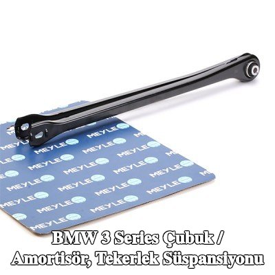 MEYLE Çubuk / Dikme, tekerlek süspansiyonu Alt, Arka Aks Sol, Arka Aks Sağ, lastik yatağı ile, ORIGINAL Quality — 2000 BMW 3 Series