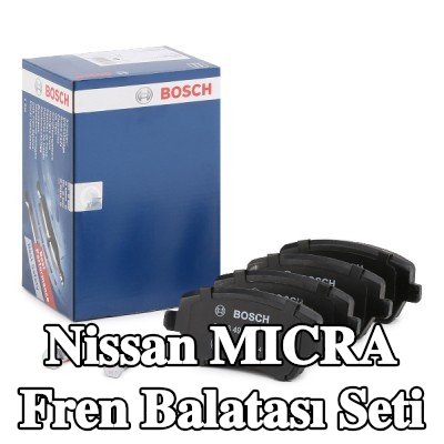 BOSCH Fren balatası seti 17, 3mm, gıcırtı önleyici plaka ile, cıvata/vida ile, aksesuarlarla — Nissan Micra