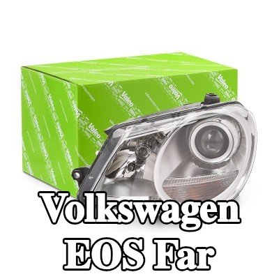 VALEO Far ORİJİNAL PARÇA, Sol, H7, PY21W, W5W, far seviyeleme motorlu, Gösterge Rengi: şeffaf — Volkswagen Eos