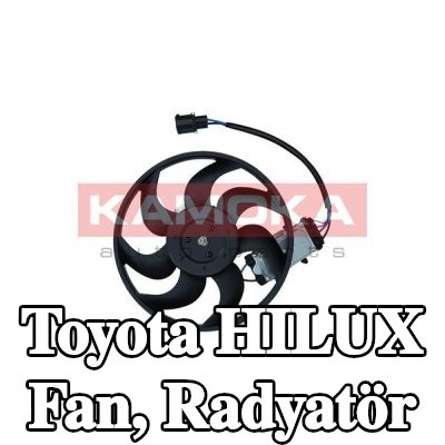 KAMOKA Fan, radyatör 300mm — Toyota Hilux