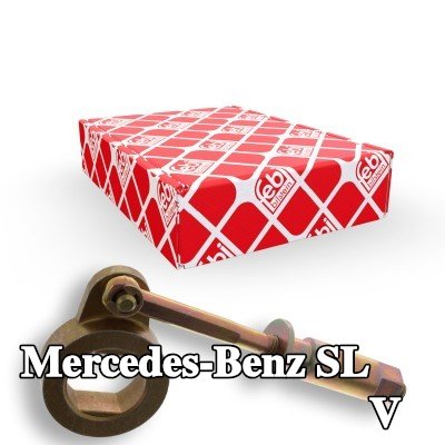 FEBI BILSTEIN ذراع الموتر، الحزام المضلع على شكل V — 2000 Mercedes-Benz Sl
