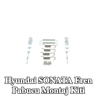 BOSCH Fren pabucu montaj kiti — 2000 Hyundai Sonata