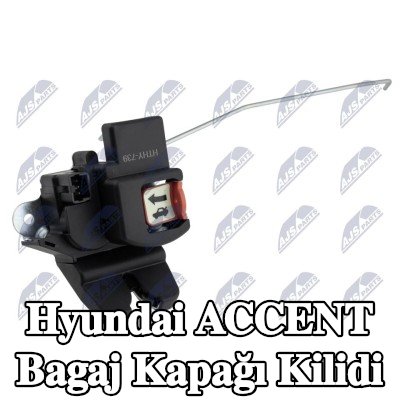 NTY Bagaj kapağı kilidi Arka — Hyundai Accent
