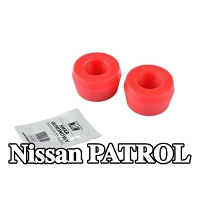 TEDGUM تركيب, ممتصات الصدمات السفلية, المحور الخلفي كلا الجانبين, مع غطاء تشحيم — Nissan Patrol