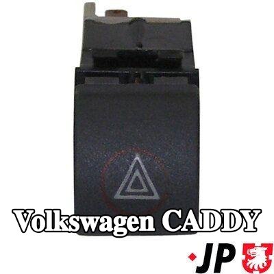 JP GROUP مفتاح ضوء التحذير من الخطر — Volkswagen Caddy