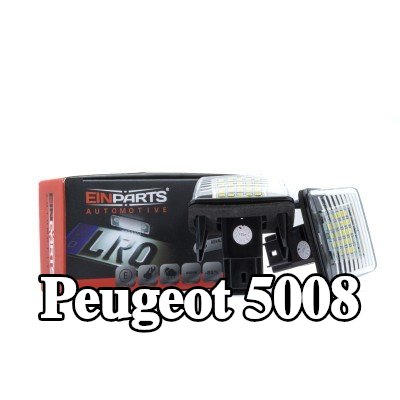 EINPARTS مصباح لوحة الترخيص — 2012 Peugeot 5008