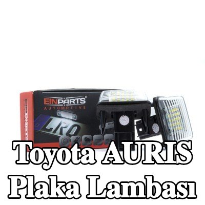 EINPARTS Plaka lambası — 2015 Toyota Auris