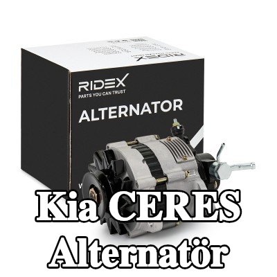 RIDEX Alternatör 60A — Kia Ceres