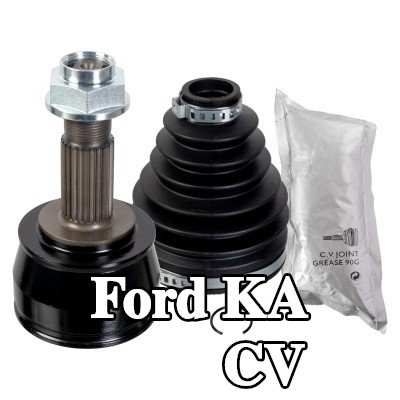 FEBI BILSTEIN طقم مفصل CV المحور الأمامي الأيسر, المحور الأمامي الأيمن, جانب العجلة, مع صمولة, مع شحم — 2012 Ford Ka