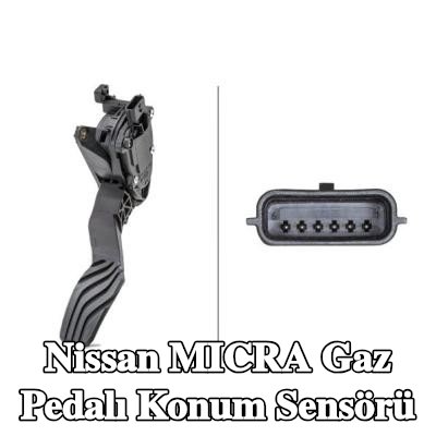 HELLA Gaz pedalı konum sensörü — Nissan Micra