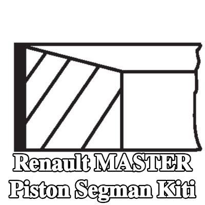 MAHLE Piston Segman Kiti — 2010 Renault Master