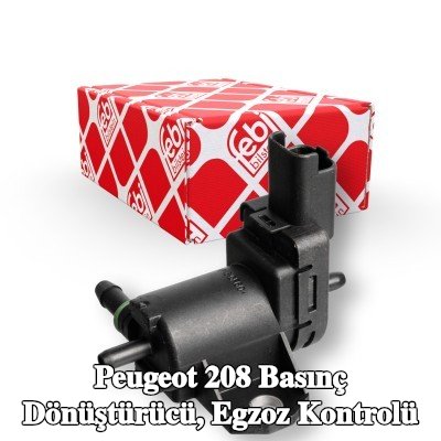 FEBI BILSTEIN Basınç dönüştürücü, egzoz kontrolü — 2012 Peugeot 208