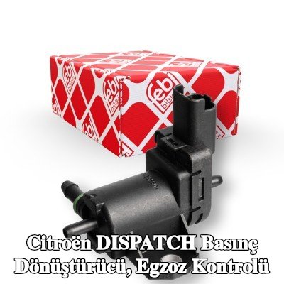 FEBI BILSTEIN Basınç dönüştürücü, egzoz kontrolü — 2012 Citroën Dispatch