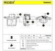 RIDEX Fren kaliperi Arka Aks, Arka Aks Sol, tutucu olmadan — Chevrolet Captiva (6)