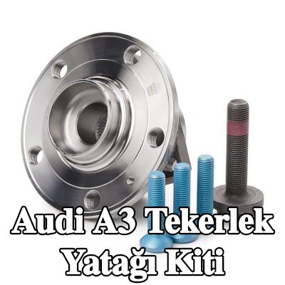 FEBI BILSTEIN Tekerlek yatağı kiti Tekerlek göbeğine entegre tekerlek yatağı, ABS sensör halkalı, entegre manyetik sensör halkalı, sabitleme/montaj malzemesi ile — Audi A3