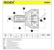 RIDEX CV mafsalı kiti Ön Aks, Tekerlek Tarafı — 2016 Ford Focus (5)