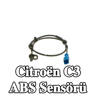 BOSCH ABS sensörü Arka Aks, kablo ile — 2012 Citroën C3