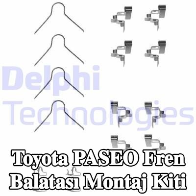 DELPHI Fren balatası montaj kiti — Toyota Paseo