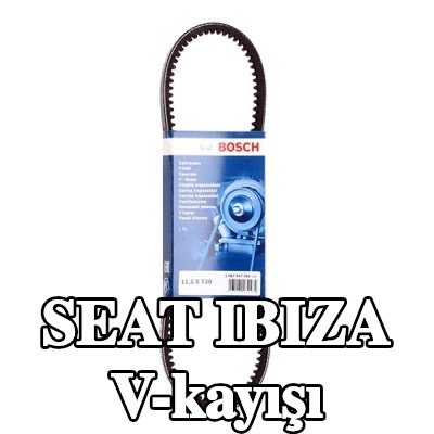BOSCH V-kayışı 730mm — SEAT Ibiza