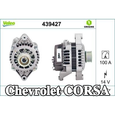 VALEO مولد كهربائي قطعة أصلية جديدة, 100A — Chevrolet Corsa