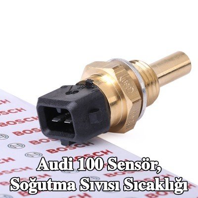 BOSCH Sensör, coolant temperature 14 mm — Audi 100