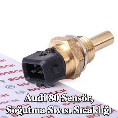 BOSCH Sensör, coolant temperature 14 mm — 1995 Audi 80