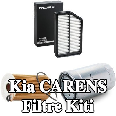 RIDEX Filtre kiti — Kia Carens