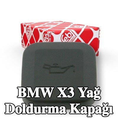FEBI BILSTEIN Conta/sızdırmazlık elemanı ile yağ doldurma kapağı — 2003 BMW X3