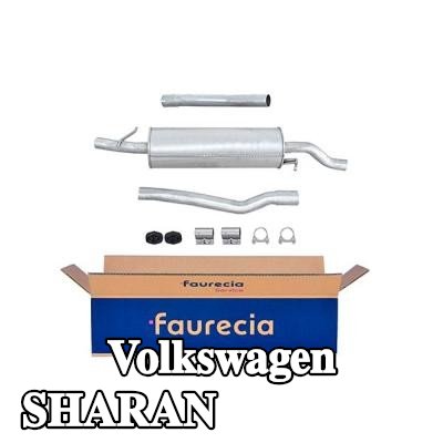 HELLA كاتم صوت وسط مع قطع التثبيت — Volkswagen Sharan