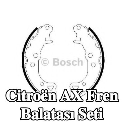 BOSCH Fren Balatası Seti — Citroën Ax