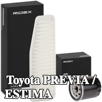 RIDEX مجموعة الفلاتر — Toyota Previa / Estima