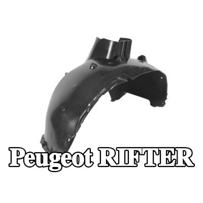 BLIC بطانة قوس العجلة الأمامية اليسرى, بلاستيك — Peugeot Rifter