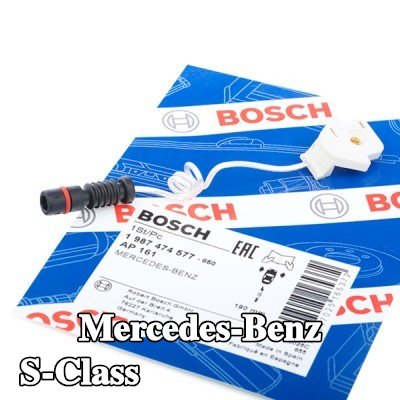 BOSCH مستشعر تآكل وسادات الفرامل للمحور الأمامي — 1991 Mercedes-Benz S-Class
