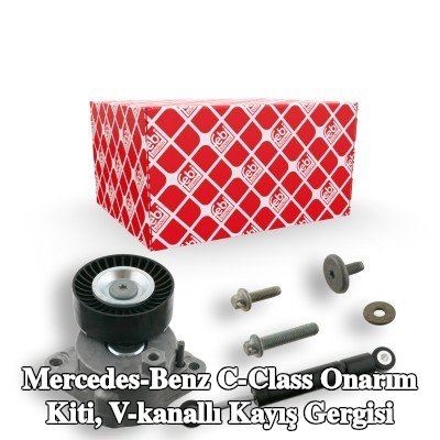 FEBI BILSTEIN Onarım Kiti, V-kanallı kayış gergisi — Mercedes-Benz C-Class