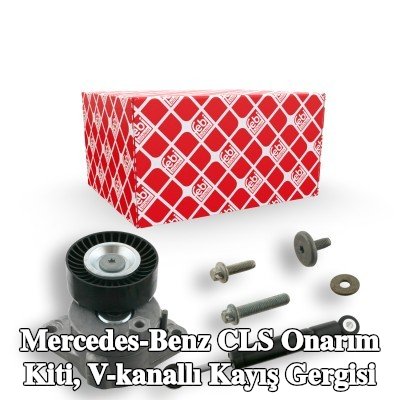 FEBI BILSTEIN Onarım Kiti, V-kanallı kayış gergisi — Mercedes-Benz Cls